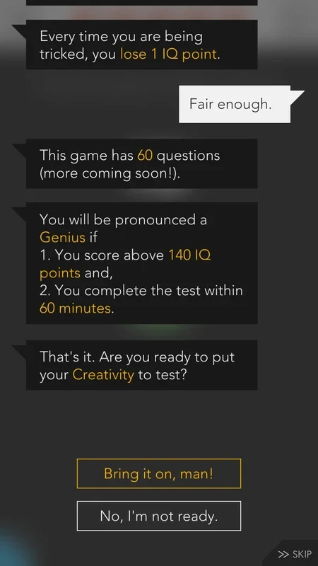 Tricky Test 2 for Android - No Downloading Needed