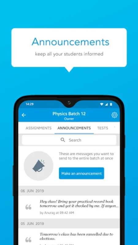 Safalta 360 for Android - Streamline Tutoring Management