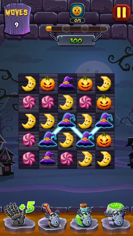 Halloween Witch Connect for Android - Engaging Puzzle Fun