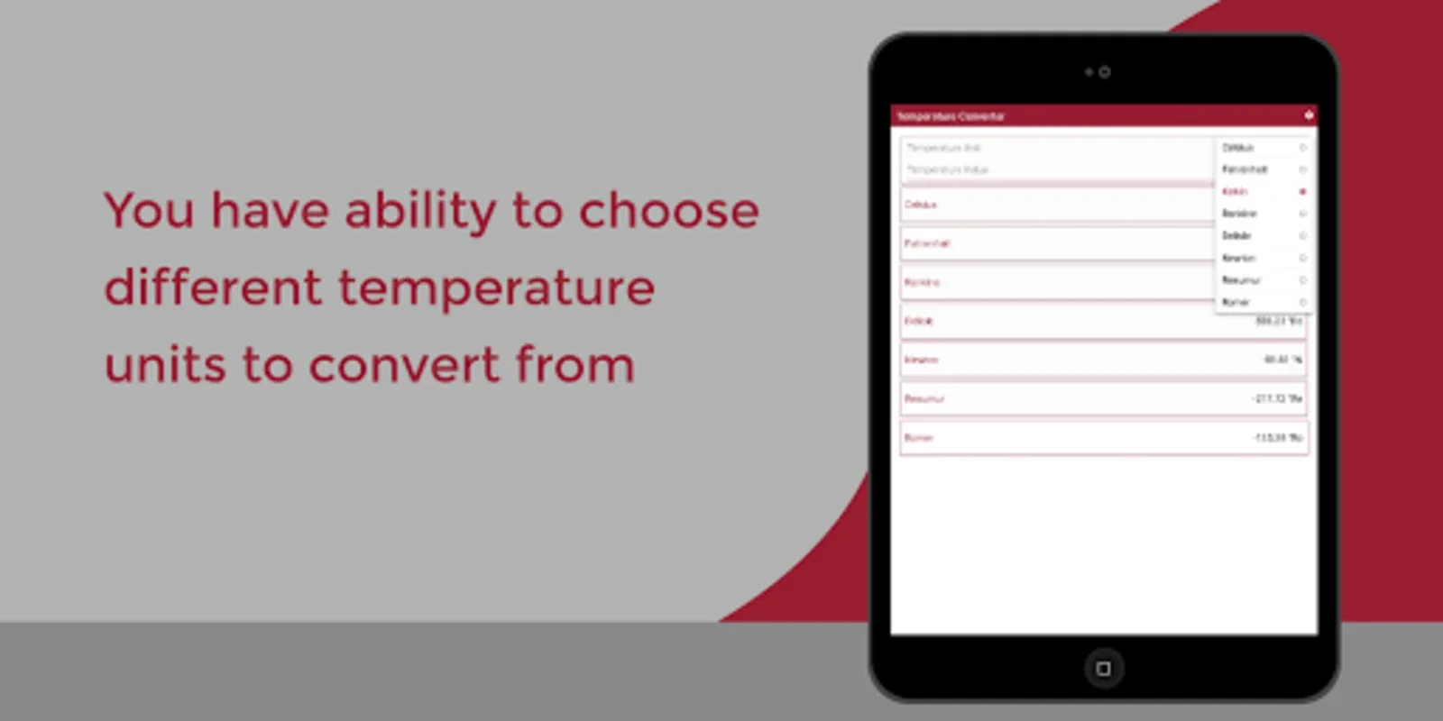 Temperature Converter - Fahren for Android: Simplify Conversions