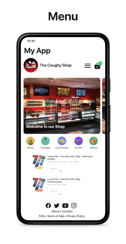 The Coughy Shop on Android: A Cannabis Enthusiast's Paradise