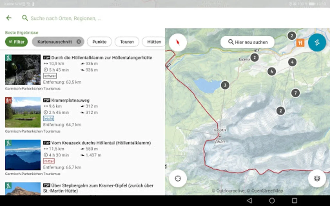 Zugspitz Region for Android: Explore Germany's Natural Beauty