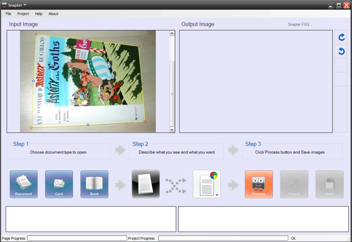 Snapter for Windows - Scan Documents with Your Digital Camera