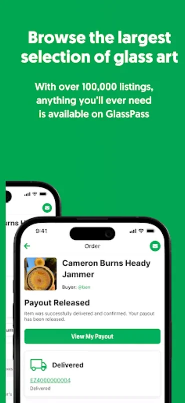 GlassPass for Android: Secure Glass Art Trading