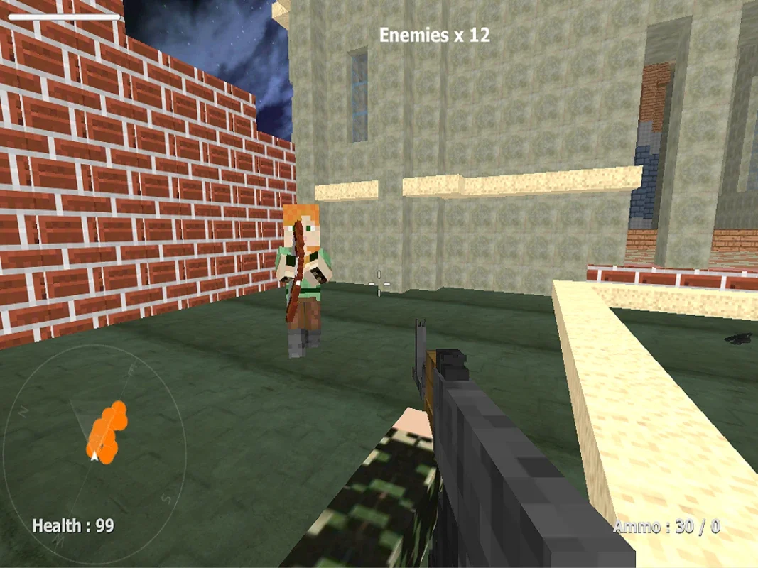 Cube Gun 3d - Free Mine FPS for Android: Intense Shooter