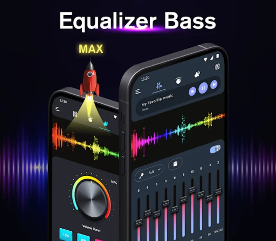 Equalizer Bass & Volume Boost for Android - Superior Audio Enhancement