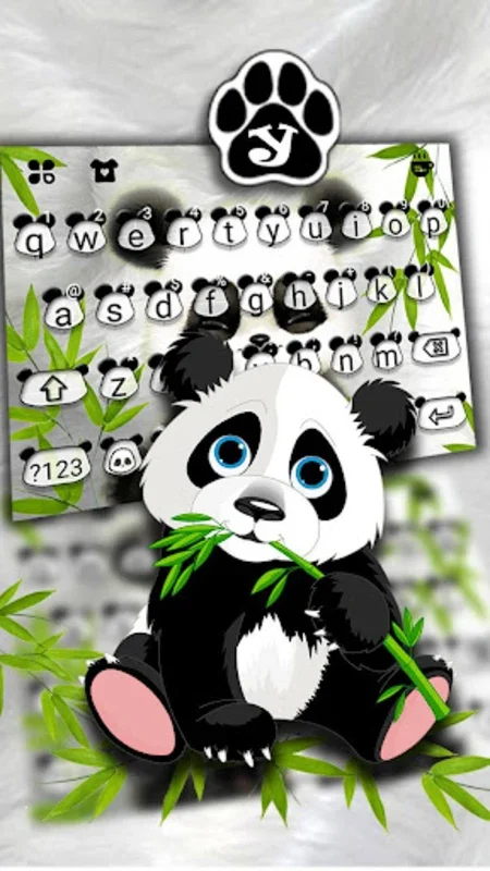 Baby Panda Keyboard for Android - Customize Your Typing