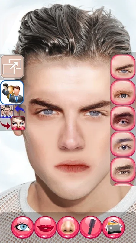 Make Up:Man for Android - Transform Your Look