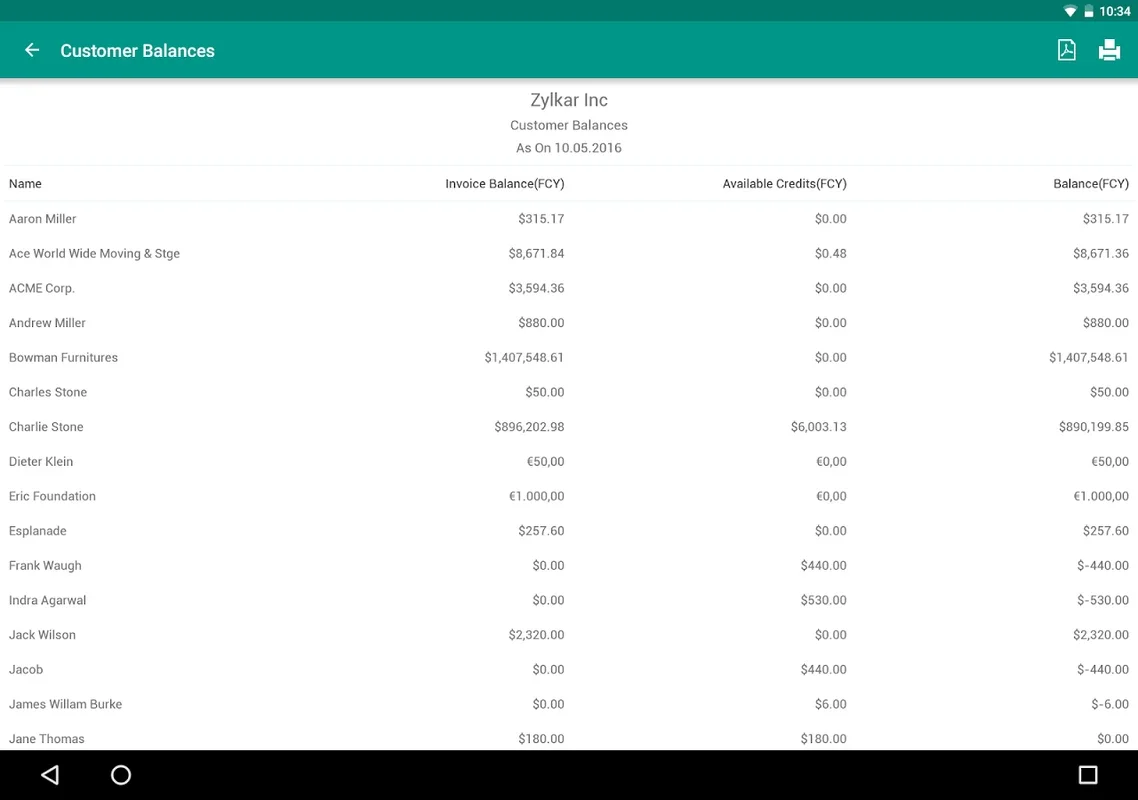 Zoho Invoice for Android: Streamline Your Invoicing