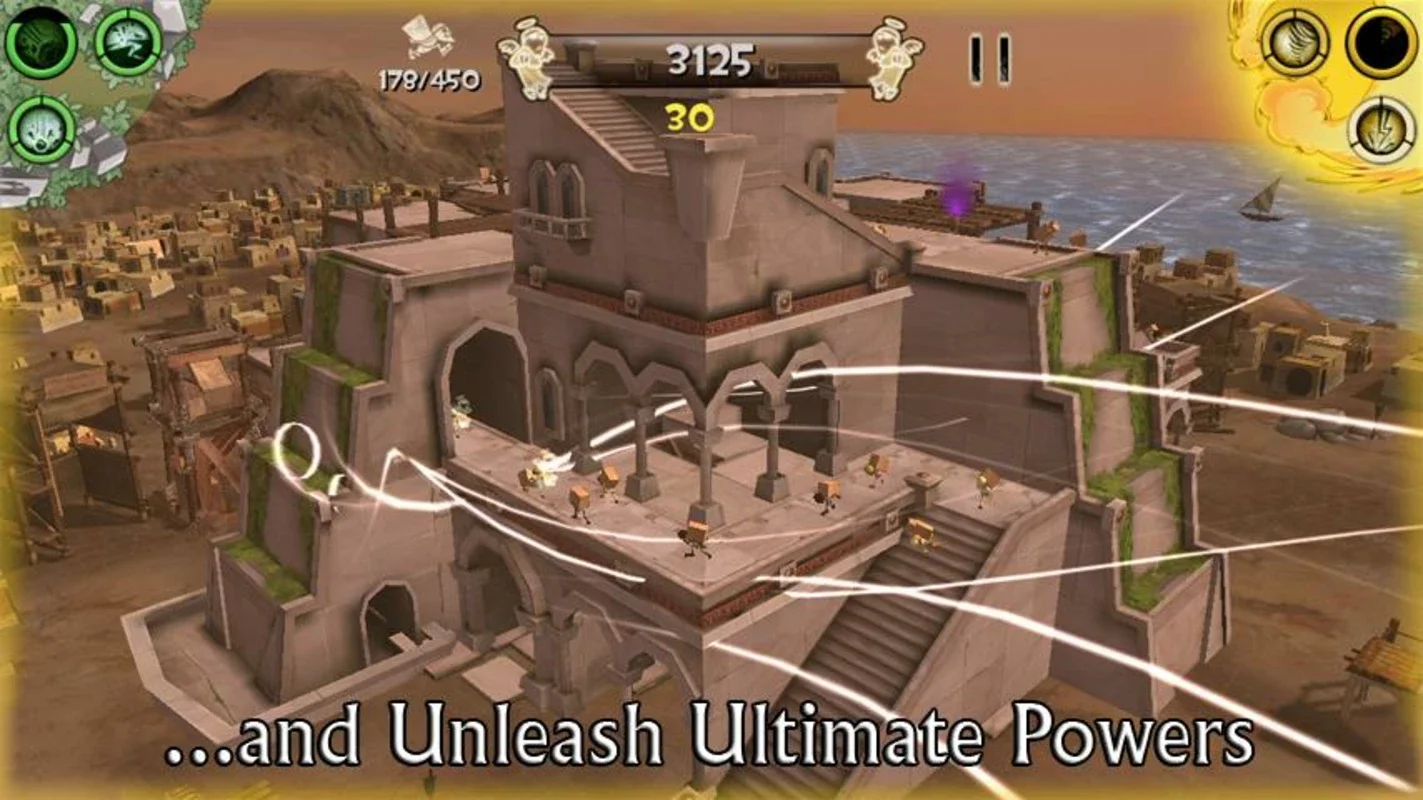 Babel Rising 3D for Android - Prevent Tower Construction