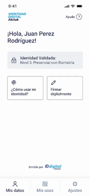 Identidad Digital Abitab for Android - Secure Digital Identity