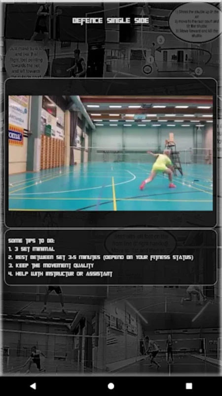 Badminton Footwork Drills for Android: Enhance Your Agility