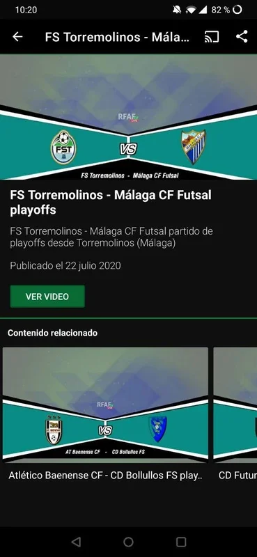 RFAF TV for Android: Unparalleled Andalusian Football Experience