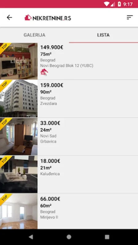 Nekretnine.rs for Android - Premier Real Estate Platform