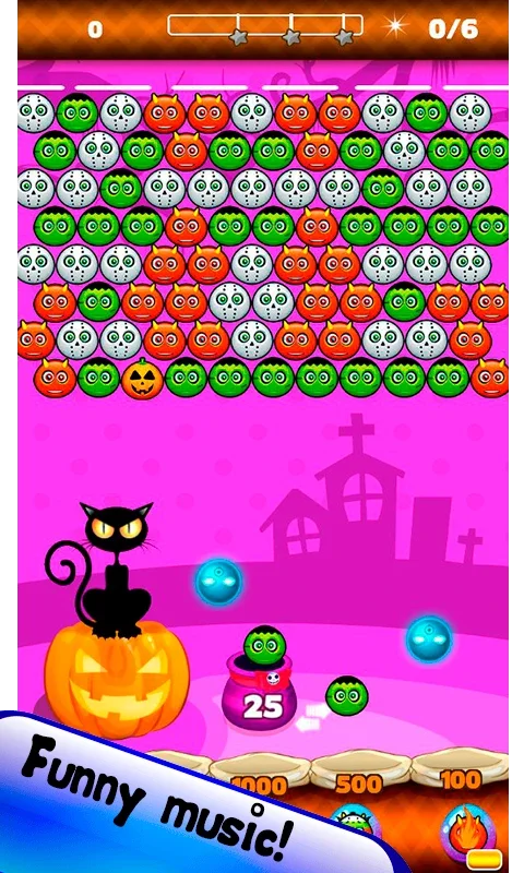 Bubble Shooter Halloween for Android - Spooky Fun