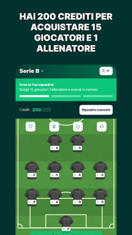 Fanta B for Android - Real - time Stats for Serie B Fantasy Football