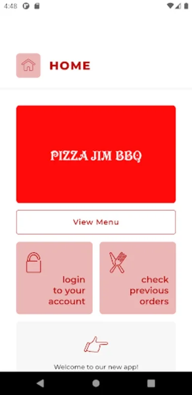 Pizza Jim BBQ DN5 for Android - Convenient Food Ordering