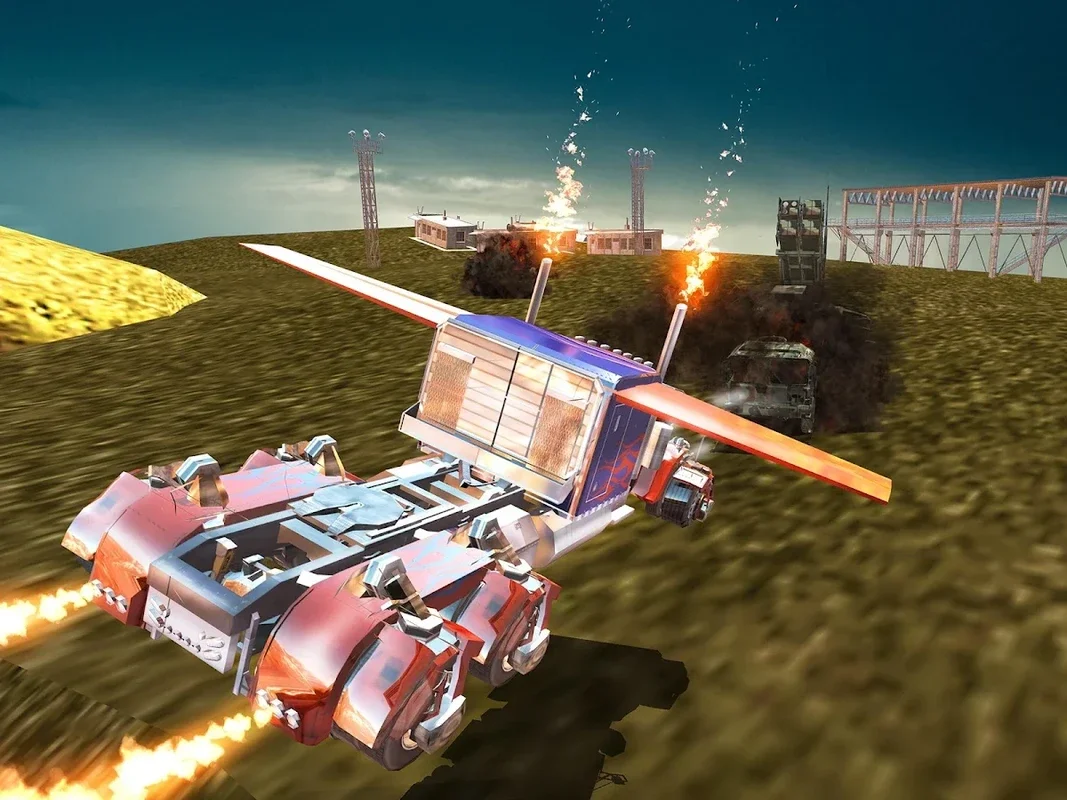 Flying Truck & Tank Air Attack for Android: Thrilling Air Combat