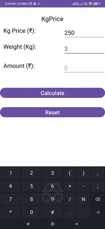 KgCal for Android: The Ultimate Weight-to-Price Converter