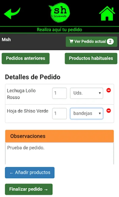 SH Levante for Android - Streamlining Horticultural Distribution