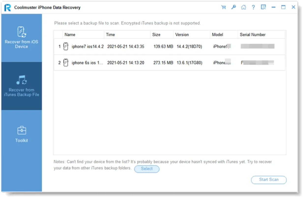 Coolmuster iPhone Data Recovery for Windows: Recover Your Data