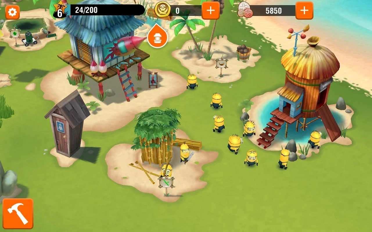 Minions Paradise for Android: Build a Minion Island