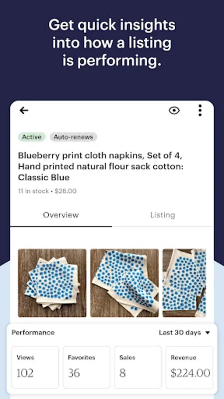 Etsy Seller for Android: Manage Your Store Efficiently