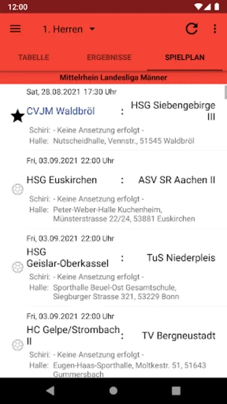 CVJM Waldbröl Handball for Android - Stay Updated with Handball Scores