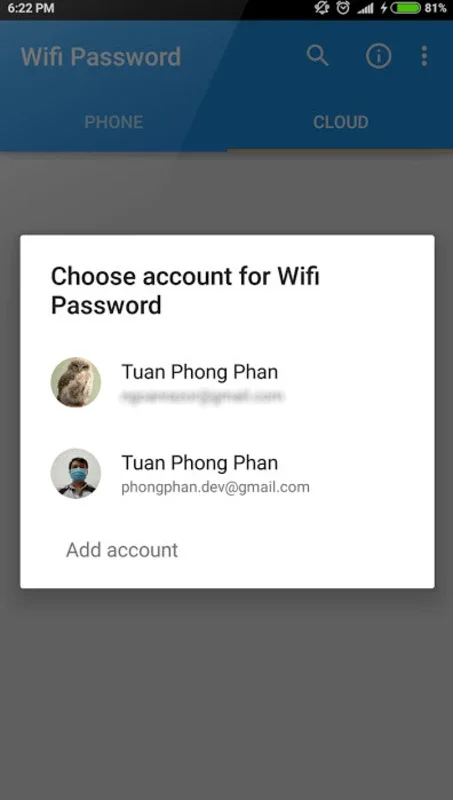 Wifi Password Recovery (The Tree Team) for Android - Recover Lost Passwords