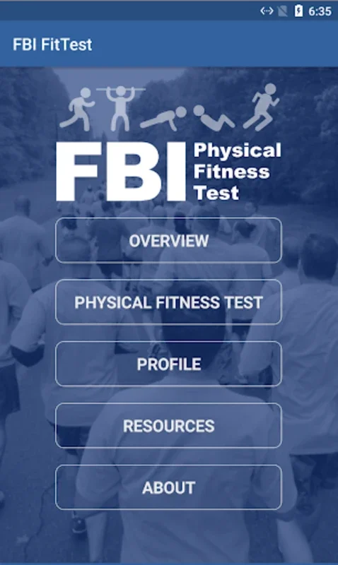 FBI FitTest for Android - Train with Official Routines