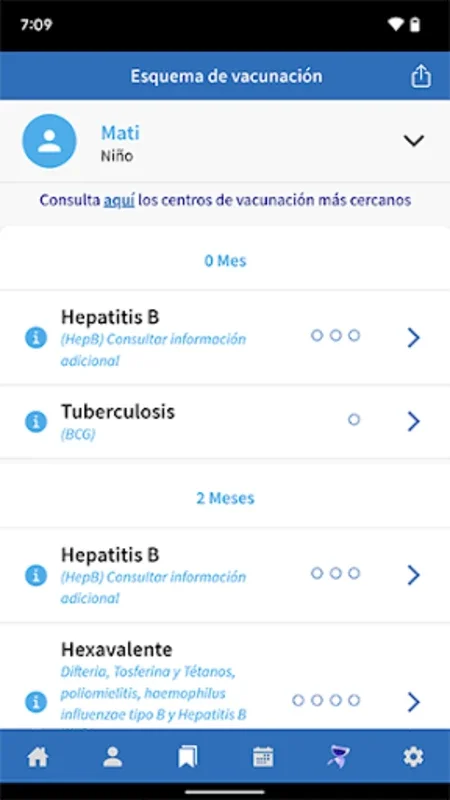 Mis Vacunas México for Android: Track Child Immunizations