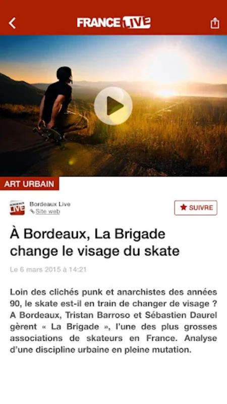 France Live for Android - Engaging Video & News App