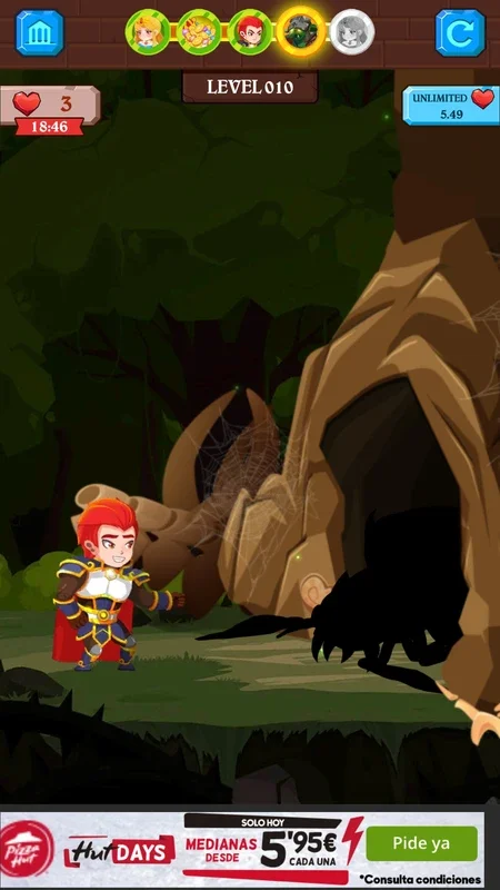 Hero Rescue 2 for Android: Treasure and Princess Rescue