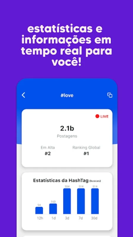 Gerador de Hashtag em Alta for Android - Boost Social Media Reach