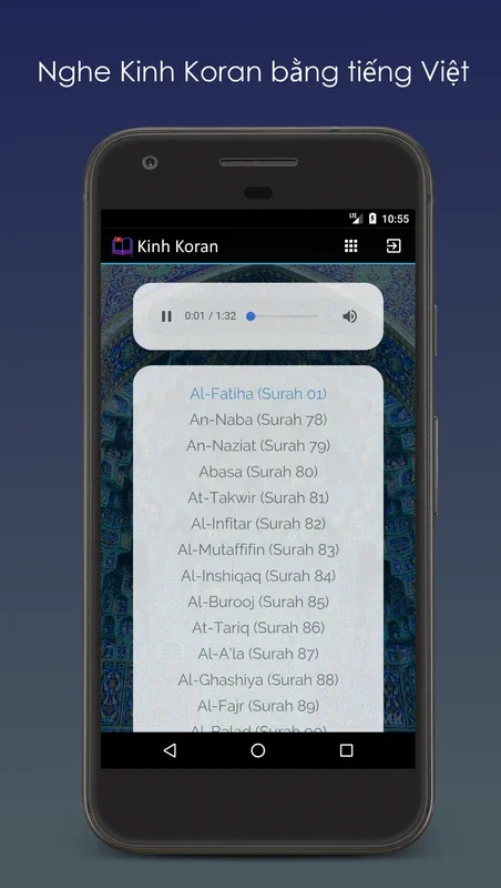 Kinh Koran for Android - Enhance Your Quran Reading