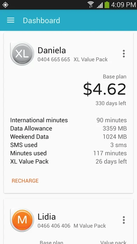 ALDImobile for Android - Manage Prepaid Accounts Easily