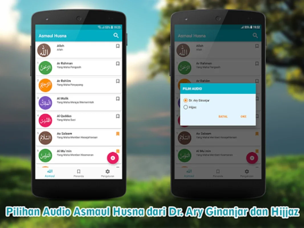 Asma ul Husna - Meaning & Mean for Android: Explore Allah's Names