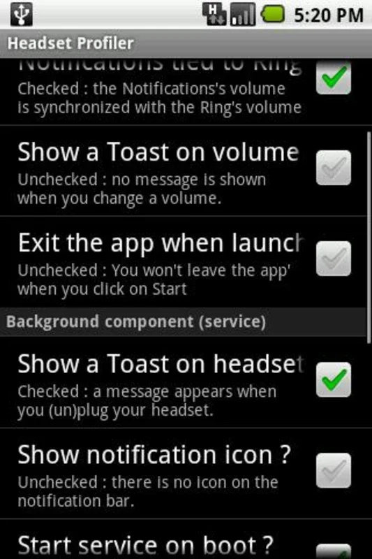 Headset Profiler for Android: Automatic Volume Adjustment