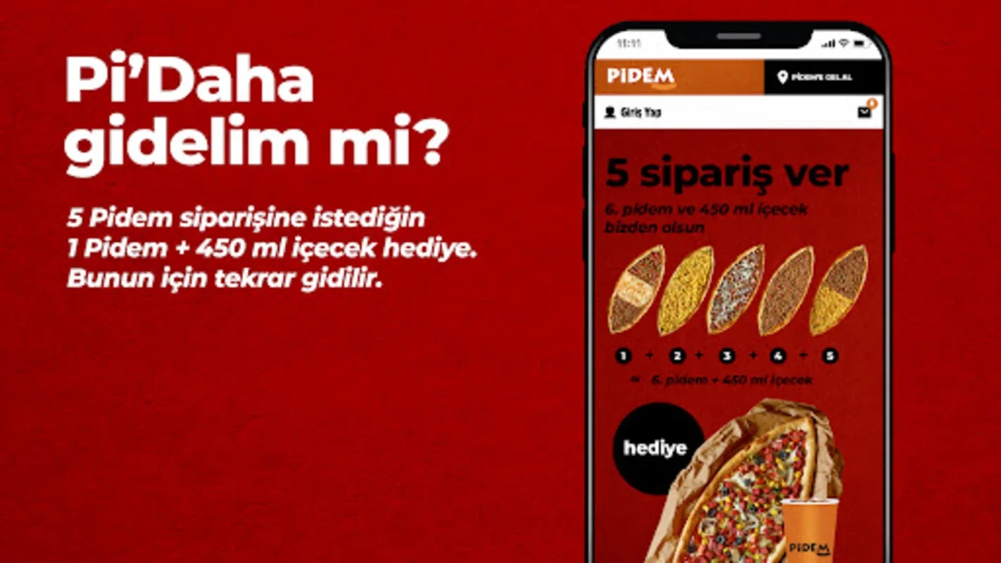 Pidem for Android - Enjoy Delicious Turkish Cuisine Easily