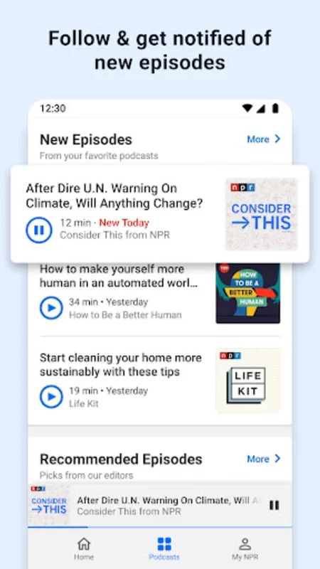 NPR News for Android: Enrich Your Public Radio Experience