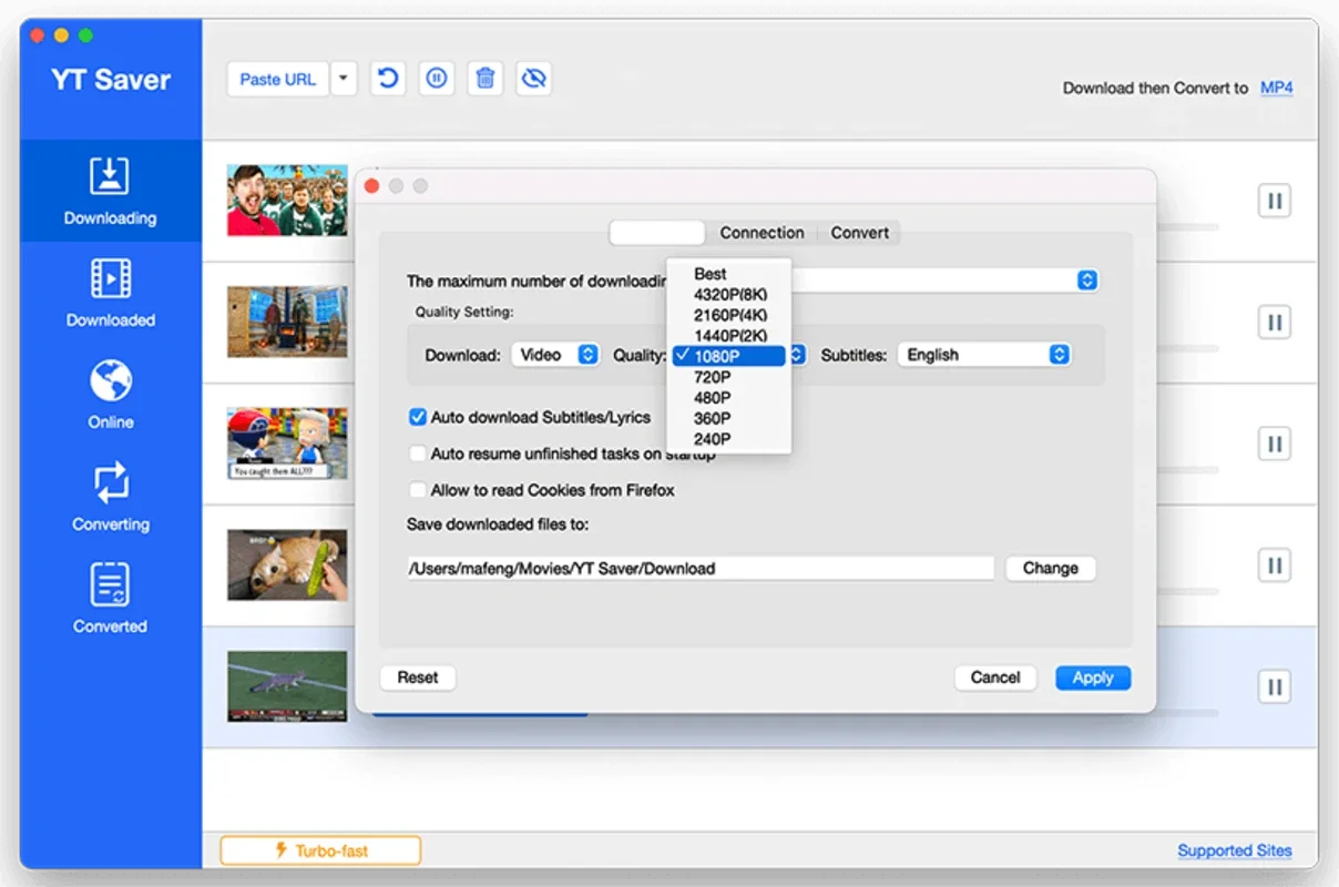 YT Saver Video Downloader for Mac - Seamless Video/Audio Downloads