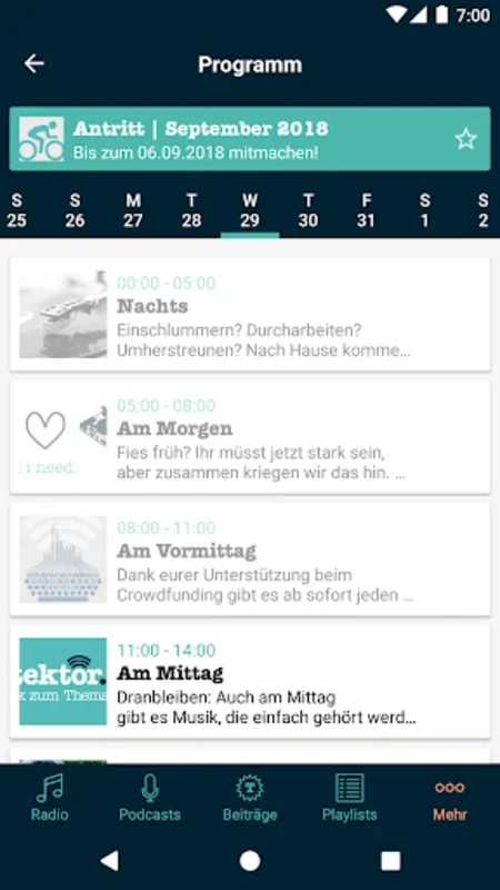 detektor.fm | Onlineradio for Android: Music & Journalism