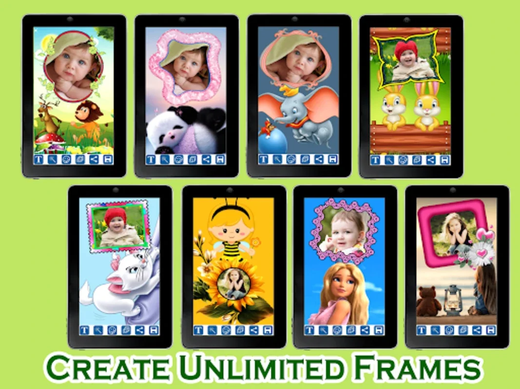 Kids Frames for Android: Trendy Photo Editing for Teens