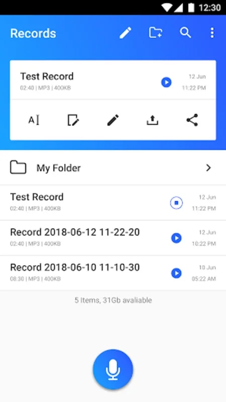 Voice Recorder+ Audio Record for Android: Efficient Recording and Management