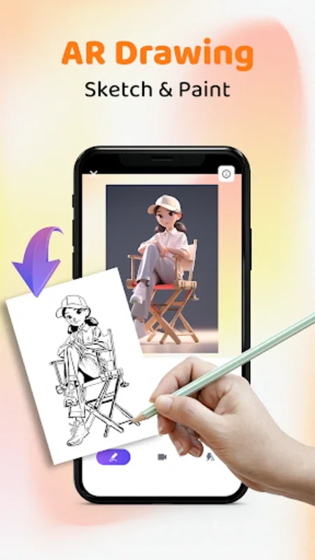 AR Drawing for Android - Sketch and Paint with Augmented Reality