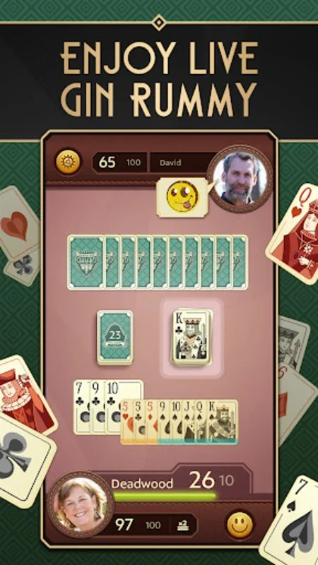 Gin Rummy for Android - Engaging Multiplayer Fun