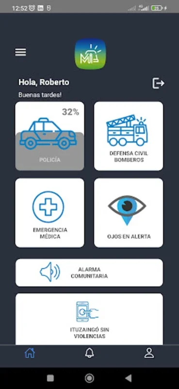 Seguridad MI for Android - Instant Emergency Connectivity