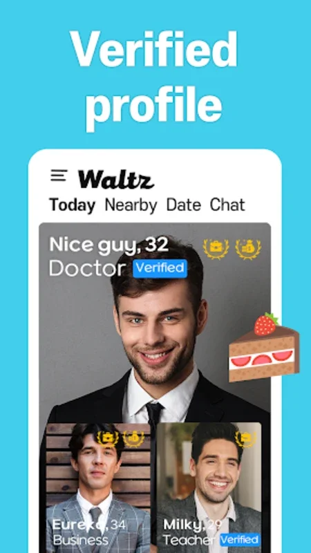 Waltz - Android Dating App with Verified Profiles