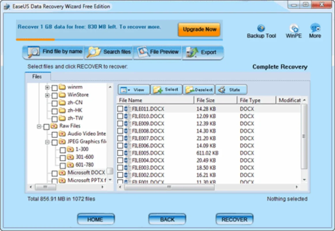 EaseUS Data Recovery Wizard Free: Recover Lost Windows Files