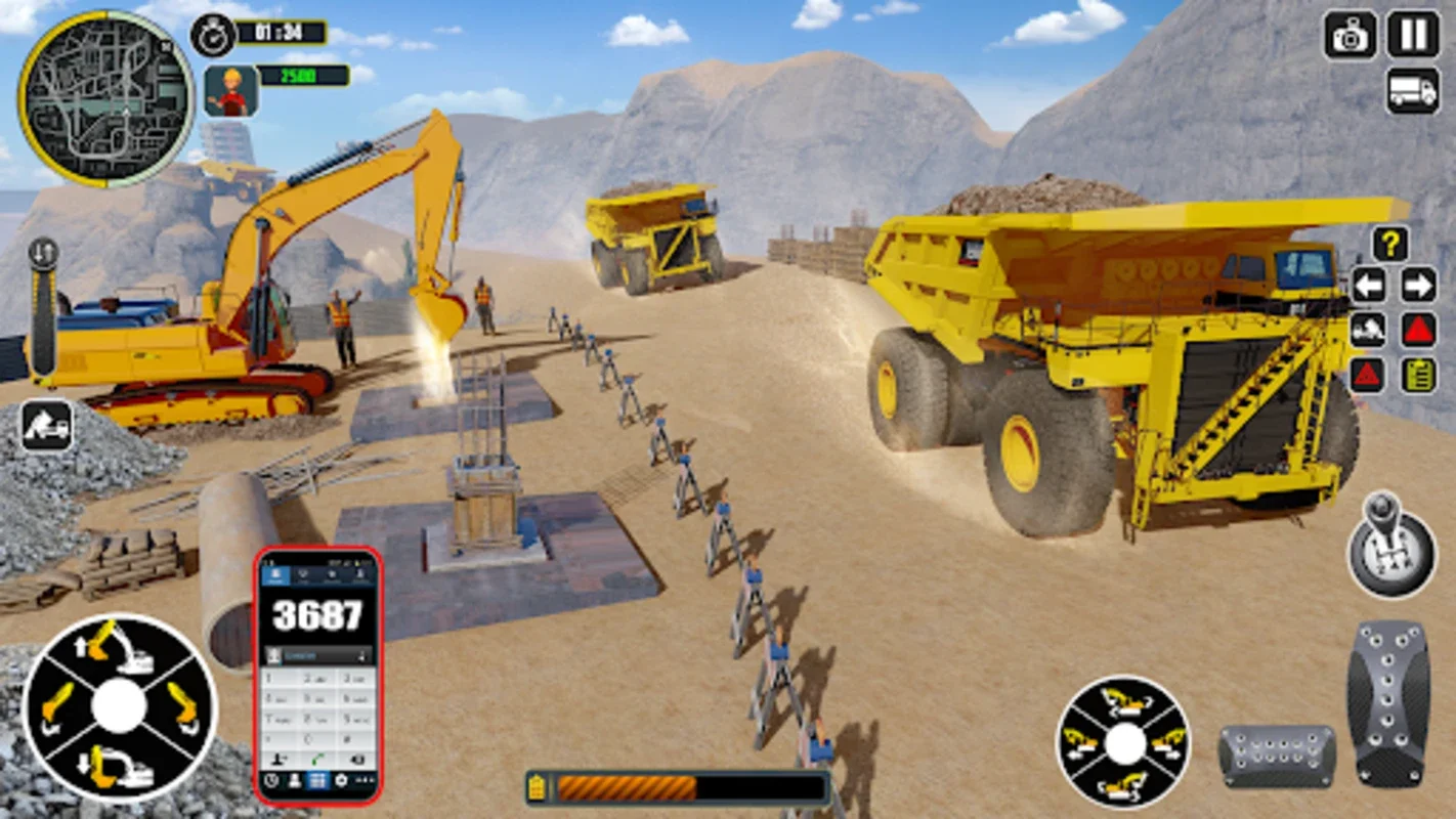 Excavator Truck Simulator Game for Android - Realistic Construction Fun